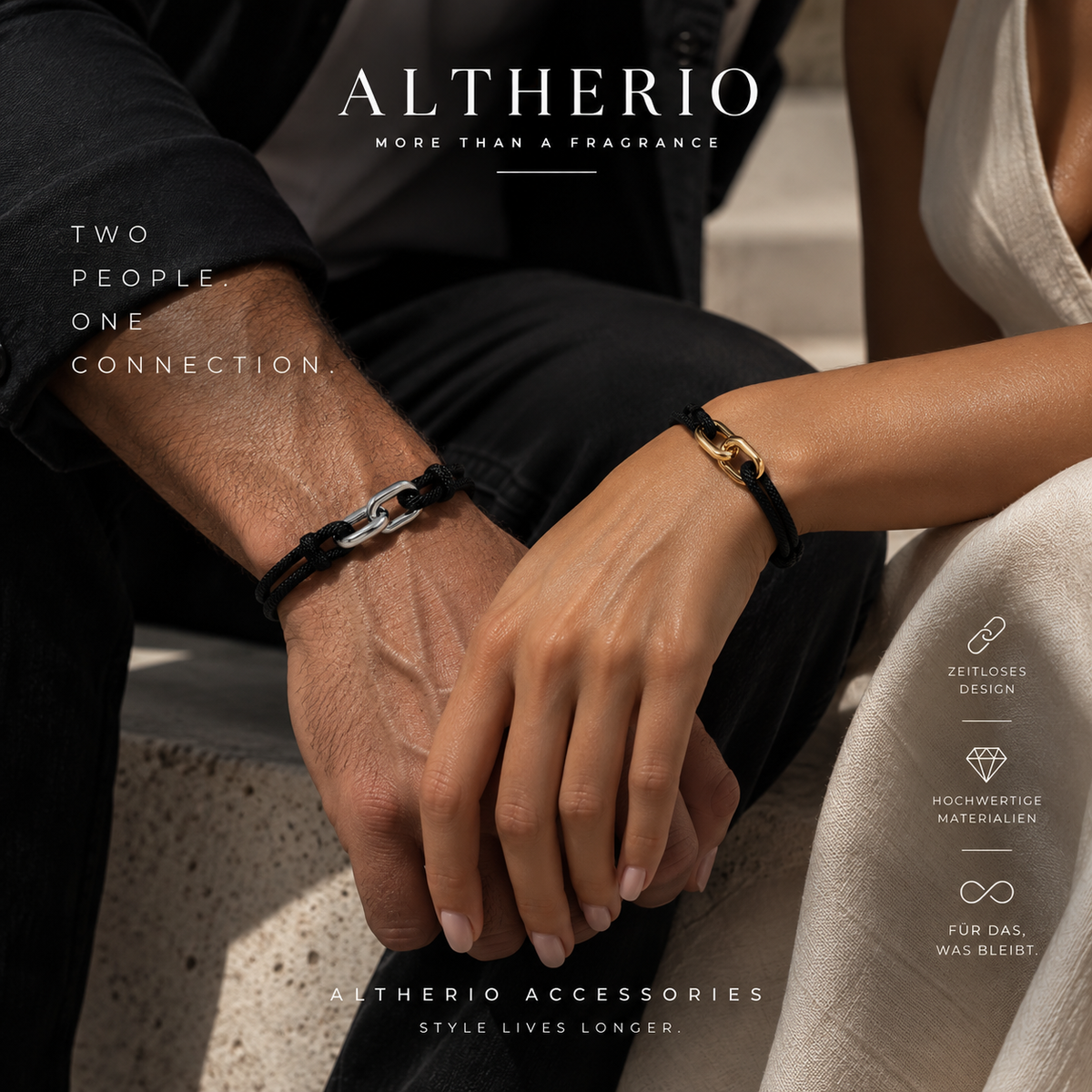 ALTHERIO CONNECTION – Partnerarmband-Set